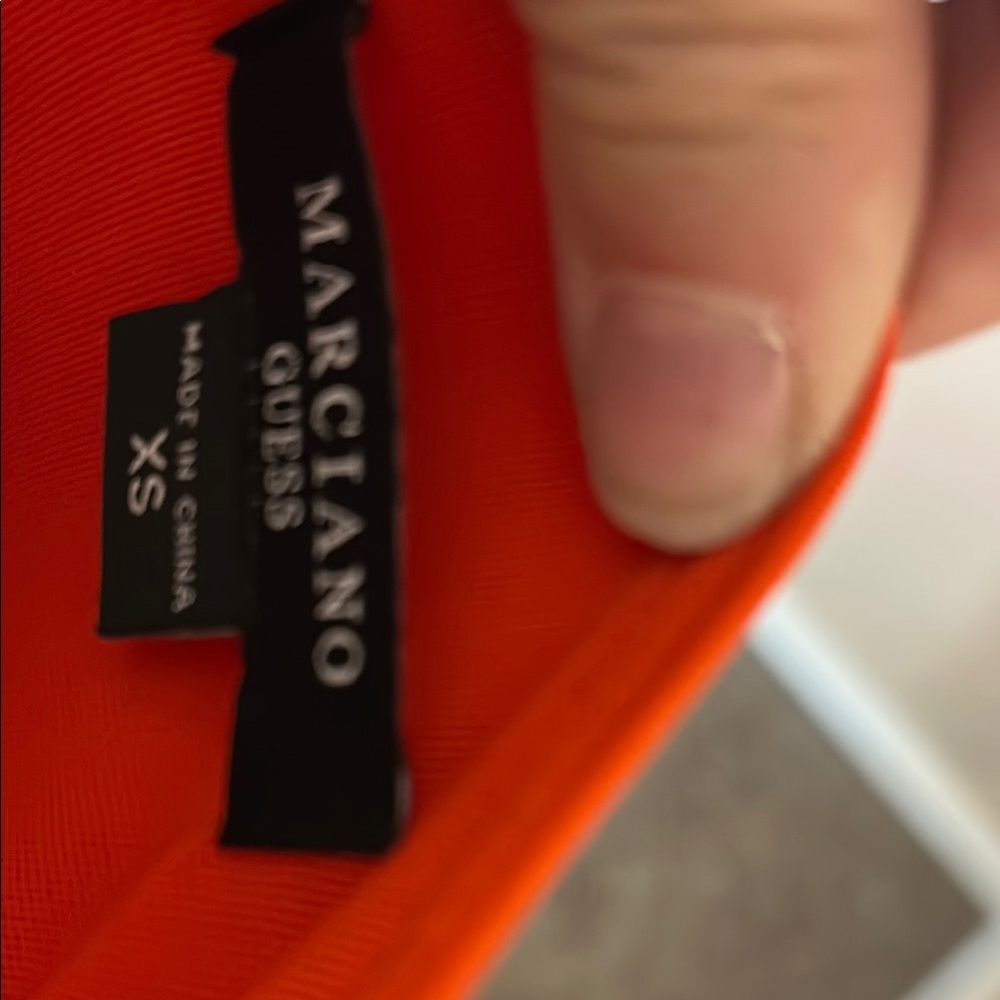 Marciano Guess Spicy Orange Dress - Picture 2 of 4